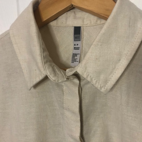 Hemp  button down collar shirt - Picture 2 of 4